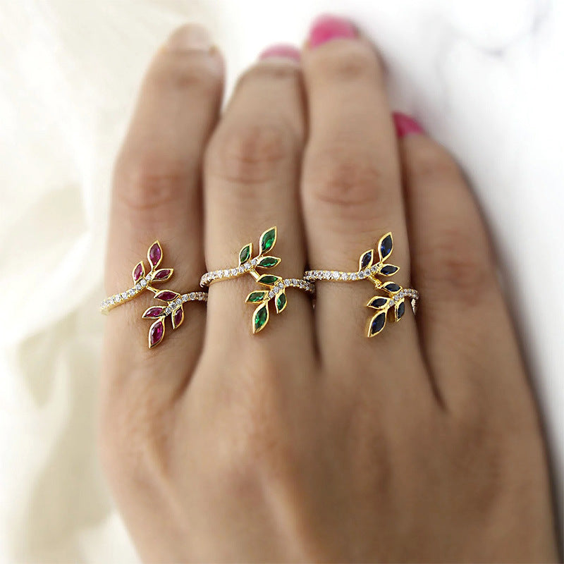European And American Popular Geometric Ring